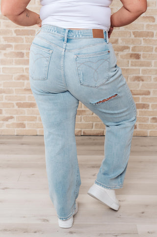 Denim Parker High Rise 90's Straight Jeans