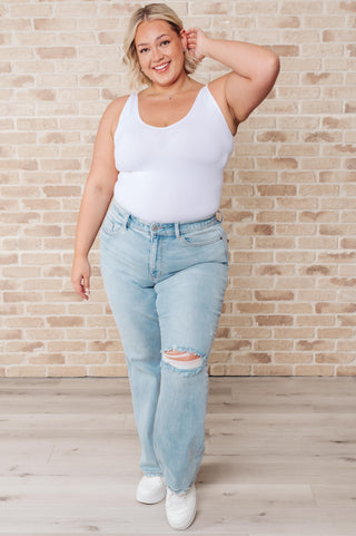 Denim Parker High Rise 90's Straight Jeans