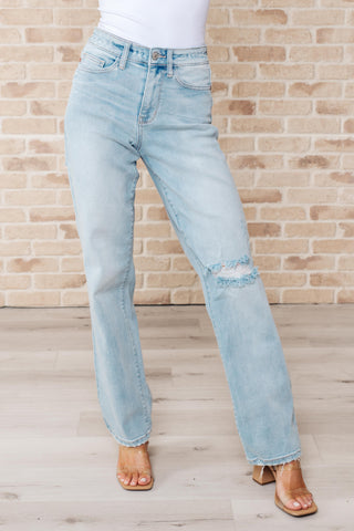 Denim Parker High Rise 90's Straight Jeans