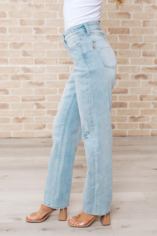 Denim Parker High Rise 90's Straight Jeans