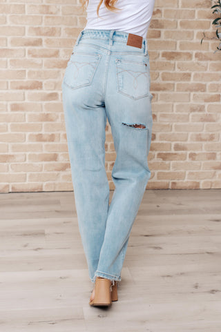 Denim Parker High Rise 90's Straight Jeans