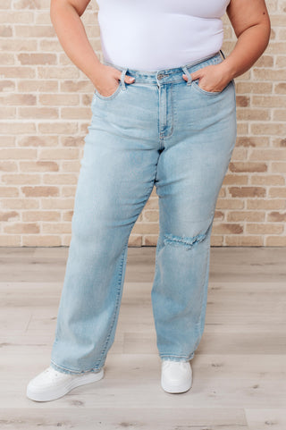 Denim Parker High Rise 90's Straight Jeans