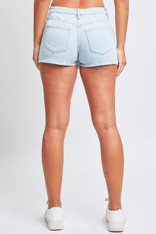 Denim Wrap Skort