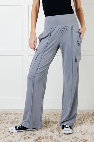 Bottoms Race to Relax Cargo Pants in Rhino Grey