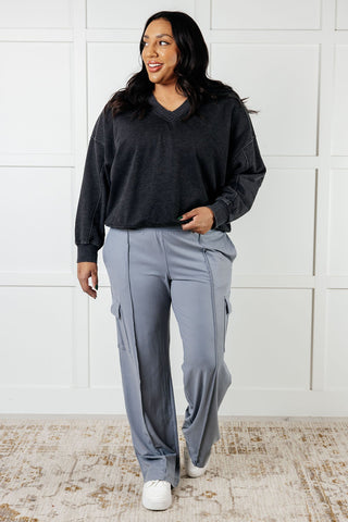 Bottoms Race to Relax Cargo Pants in Rhino Grey