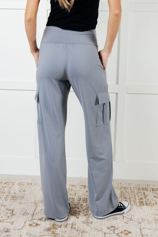 Bottoms Race to Relax Cargo Pants in Rhino Grey