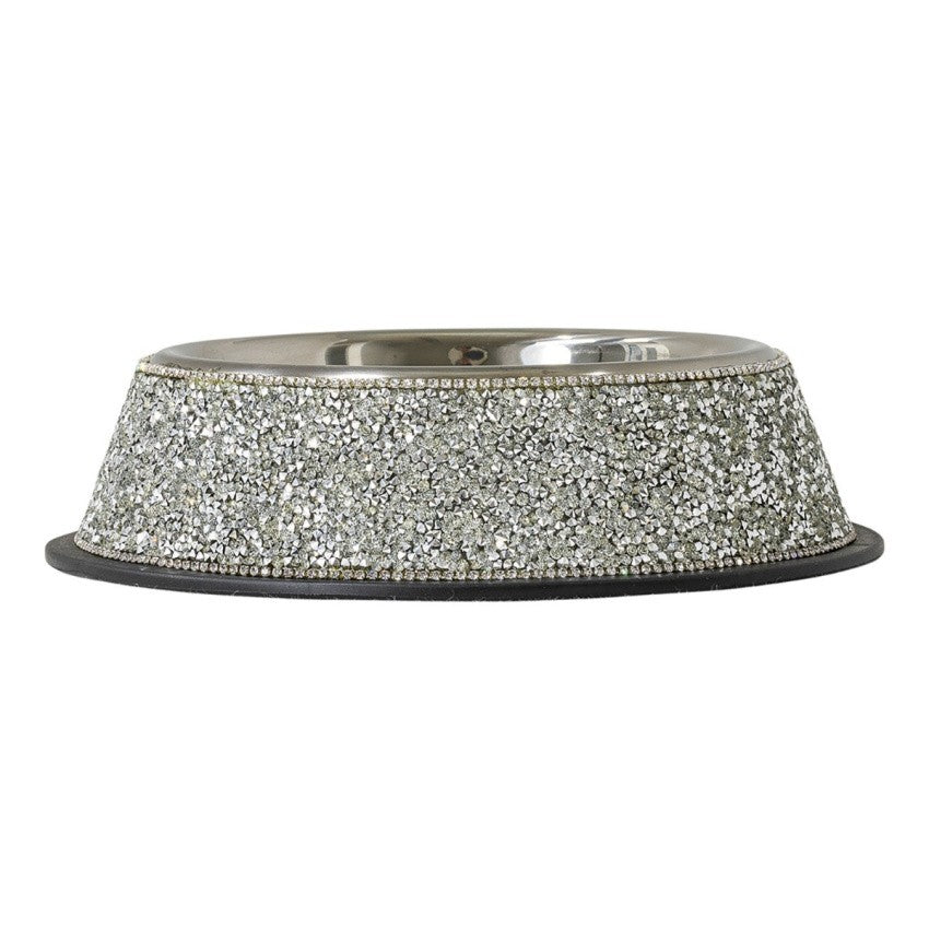 Rhinestone Food Bowl