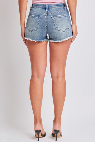 Women's Fray Hem Denim Shorts