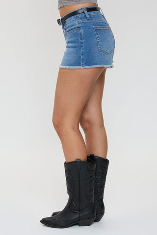 Shorts & Bermudas Women's Low Rise Belted Fray Hem Shorts