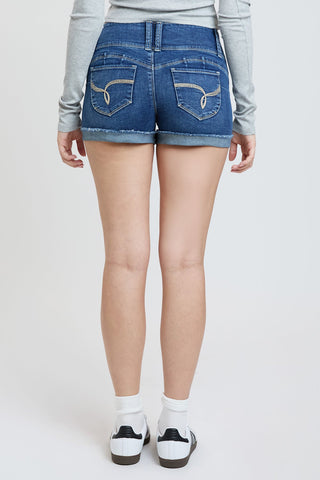Shorts & Bermudas Women’s WannaBettaButt 3 Button Cuffed Denim Shorts