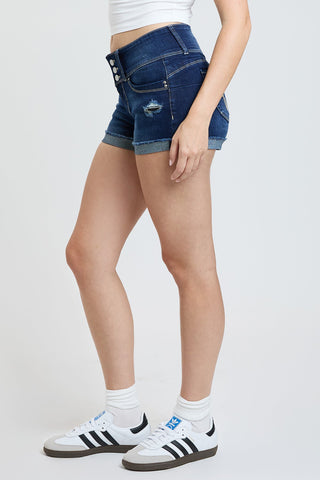 Shorts & Bermudas Women’s WannaBettaButt 3 Button Cuffed Denim Shorts