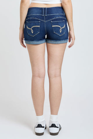 Shorts & Bermudas Women’s WannaBettaButt 3 Button Cuffed Denim Shorts