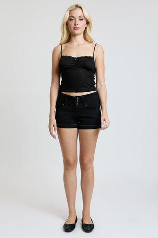 Shorts & Bermudas Women’s WannaBettaButt 3 Button Cuffed Denim Shorts