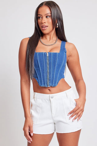 Shorts & Bermudas Women’s High-Rise Flap Pocket Cargo Short
