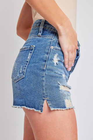 YMI Jeans Women's Mom Fit Festival Shorts