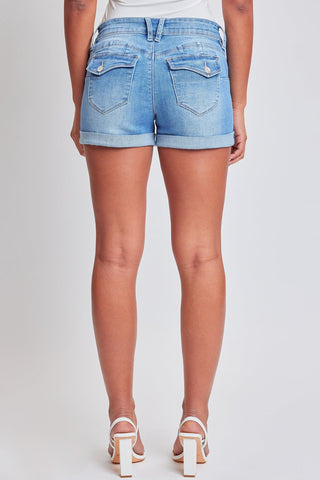 Women's WannaBettaButt Cuffed Denim Cuffed Shorts