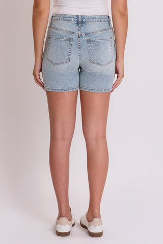 Shorts & Bermudas Women's Luxe High Rise Long Denim Shorts