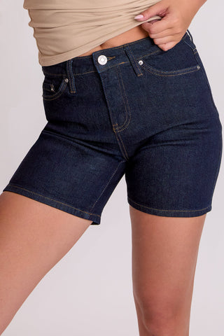 Shorts & Bermudas Women's Luxe High Rise Long Denim Shorts