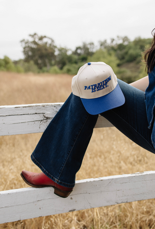 Hat Patriotism is Sexy. - Royal Blue Vintage Hat