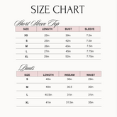 Pajamas Blue Breakfast - Short Sleeve + Pant Pajama Set