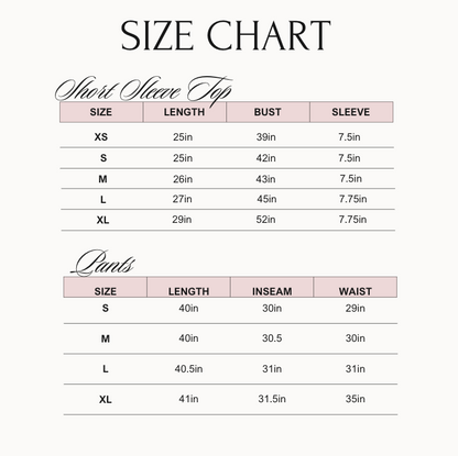 Pajamas Pink Camo - Short Sleeve + Pant Pajama Set