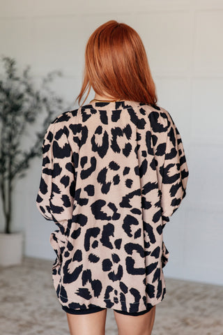 Tops She's Got Eyes of Gold Batwing Blouse