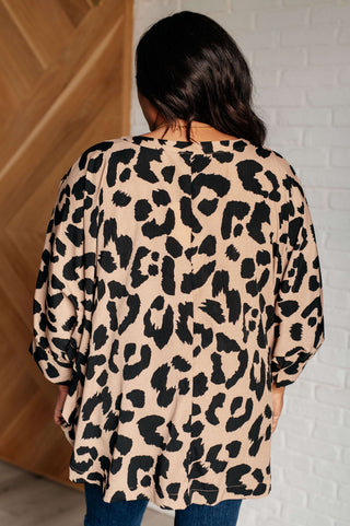 Tops She's Got Eyes of Gold Batwing Blouse