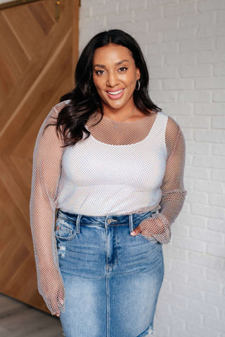 Tops Something to Love Mesh Top