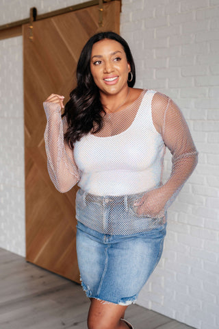 Tops Something to Love Mesh Top