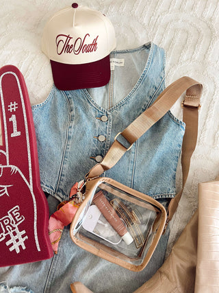 Clear Purse Clear Gameday + Concert Purse - READY TO SHIP
