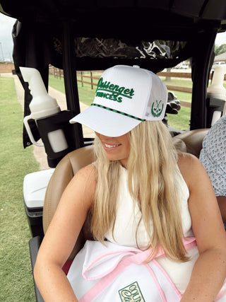 Hat Couples Golf Hat - White Vintage Trucker Hat