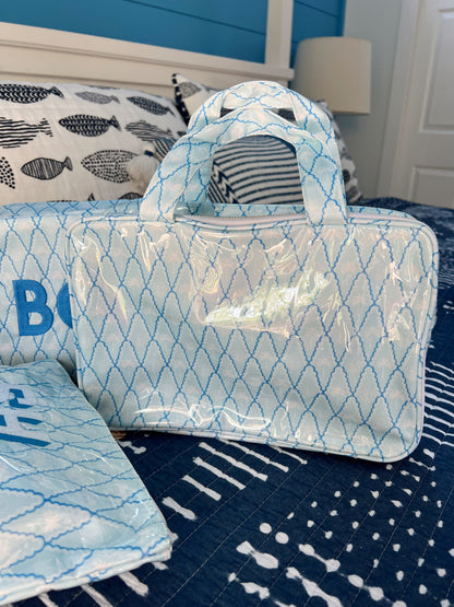 Summer Collections - Clear Coat Toiletry Case
