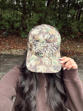 Hat Standing On Business Trucker Hat