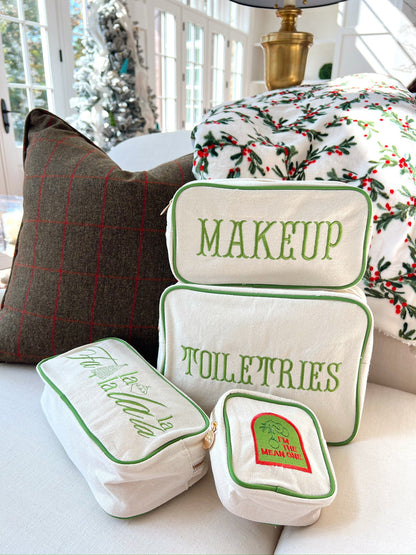 Makeup - Green Canvas Large