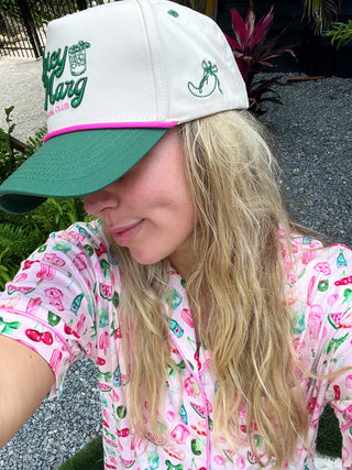 Hat Spicy Marg Social Club - Green Vintage Trucker Hat