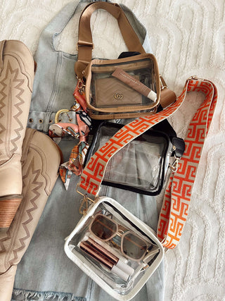 Clear Purse Clear Gameday + Concert Purse - READY TO SHIP