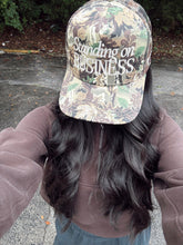 Hat Standing On Business Trucker Hat