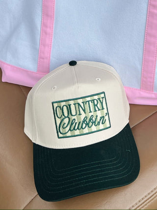 Hat Country Clubbin' - Green Vintage Trucker Hat