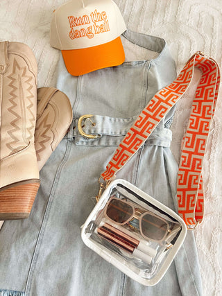 Clear Purse Clear Gameday + Concert Purse - READY TO SHIP