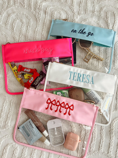 Clear Pouch - PLAIN