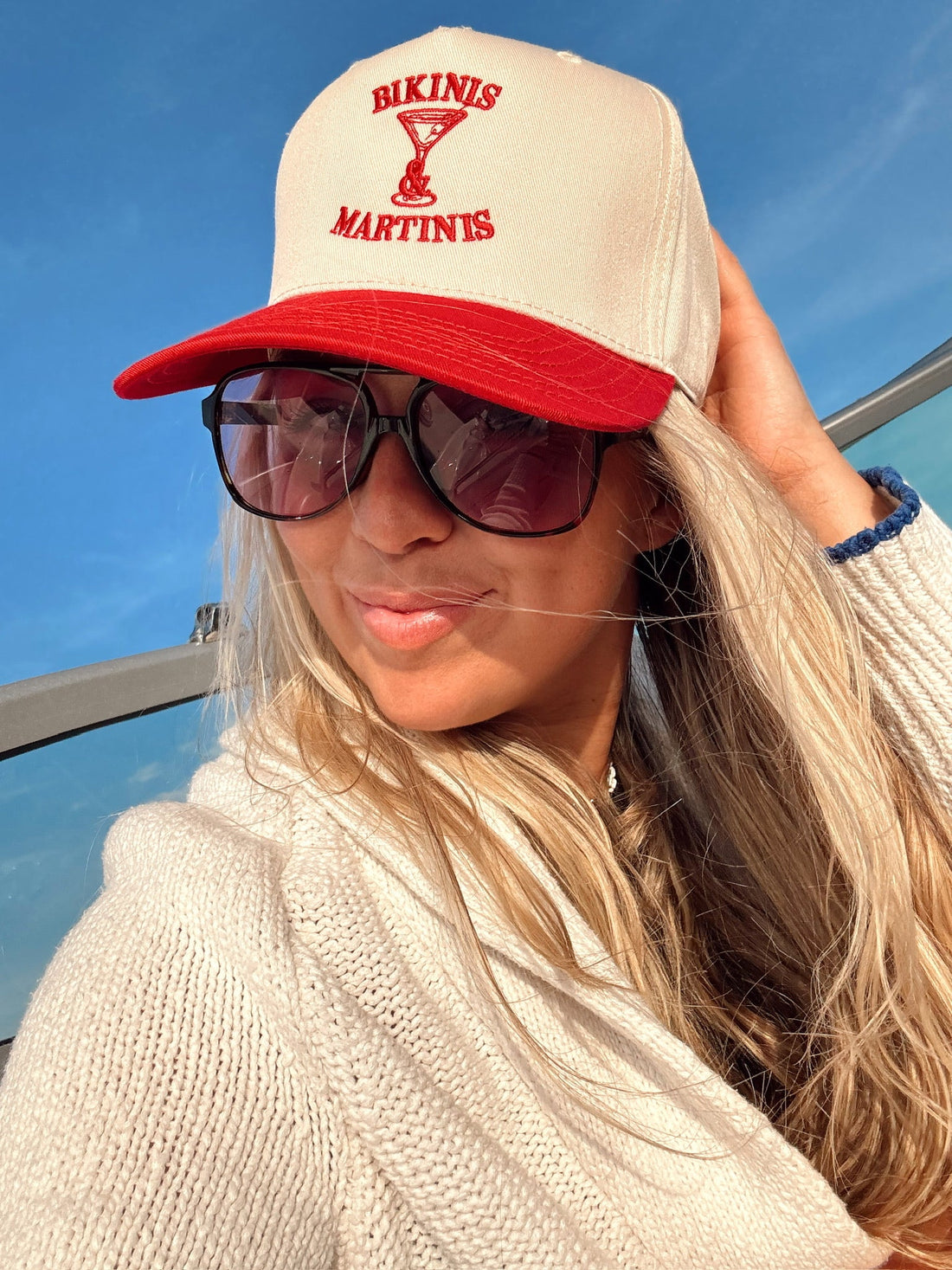 Bikinis &amp; Martinis Vintage Trucker Hat