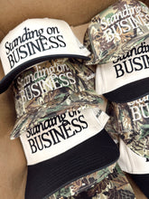 Hat Standing On Business Trucker Hat