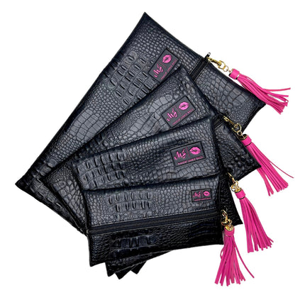 Makeup Junkie Bags Shade of Onyx