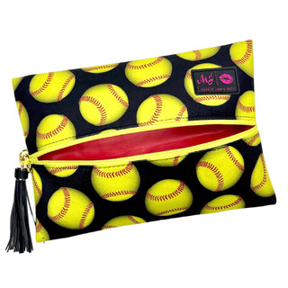 Makeup Junkie Bags Sports Fan Softball Black