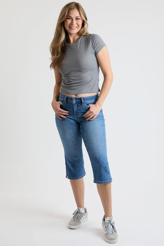 Women's Premium Stretch Essential Capri