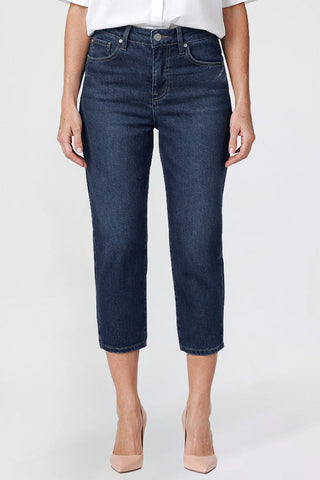 Women's Premium Stretch Side Slit Capri