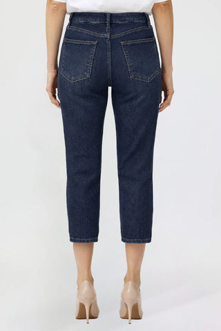 Women's Premium Stretch Side Slit Capri