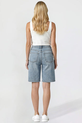 Women's Luxe Relaxed Bermuda Shorts