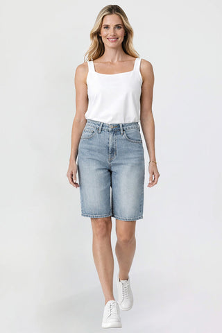 Women's Luxe Relaxed Bermuda Shorts
