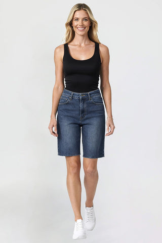 Women's Luxe Relaxed Bermuda Shorts
